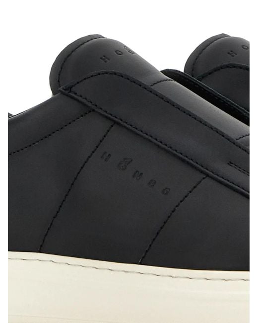 Hogan Black Sneakers H-Tv for men