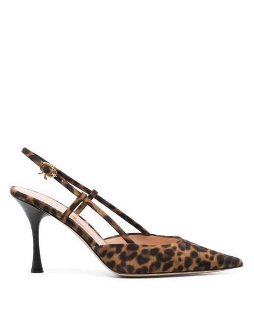 Gianvito Rossi Brown Ascent 85