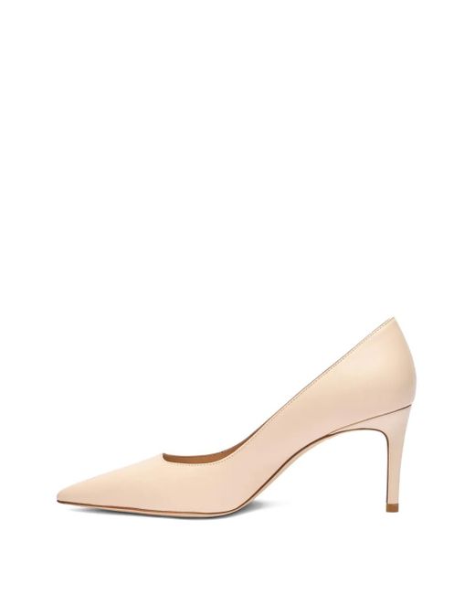 Zapatos Stuart Power con tacón de 75 mm Stuart Weitzman de color Natural