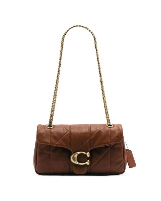 COACH White Tabby Shoulder Bag