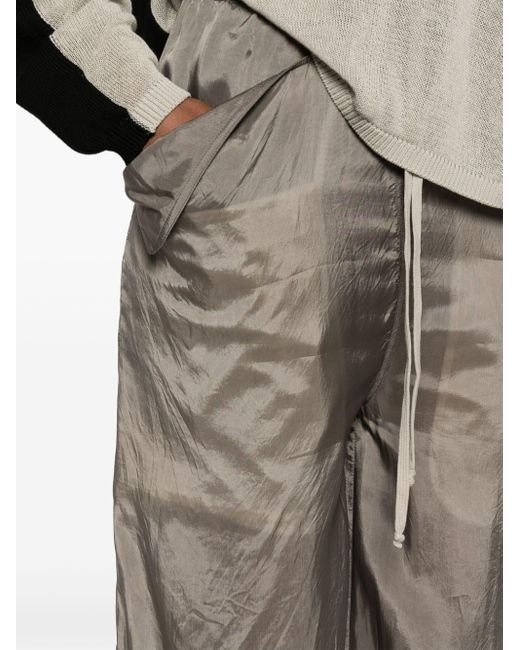 Pantalon ample Lido à lien de resserrage Rick Owens en coloris Brown