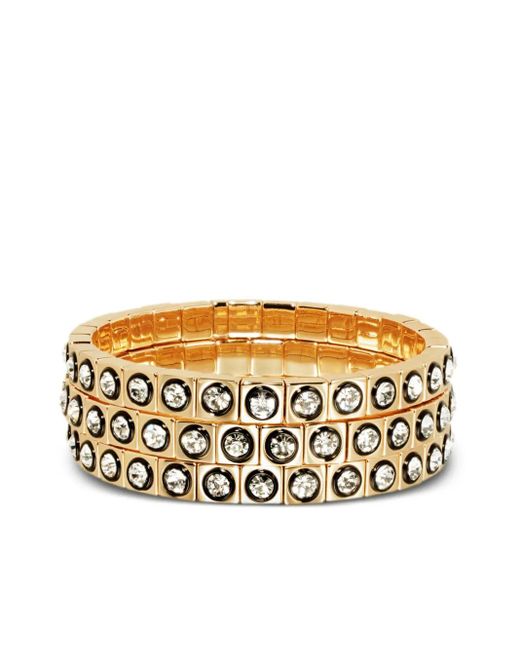 Roxanne Assoulin Metallic The Royal Bracelet (Set Of Three)