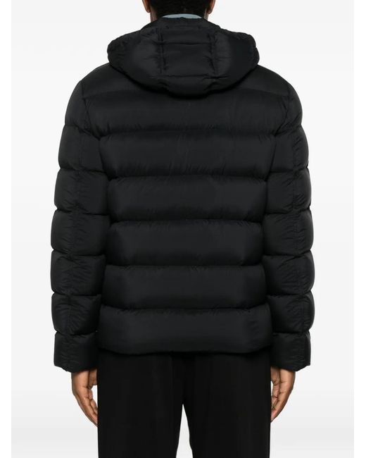 Doudoune À Capuche Herno pour homme en coloris Black