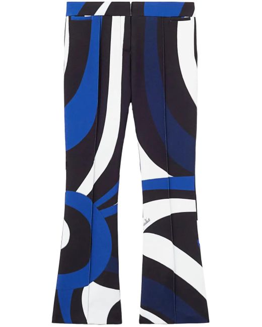 Emilio Pucci Blue Trousers