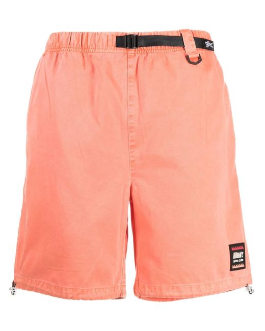 BBCICECREAM Kordelzug-Shorts Mit Logo-Applikation in Pink für Herren
