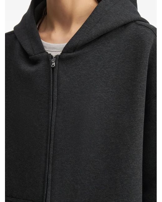 Sudadera con capucha y cremallera B+ AB de color Black