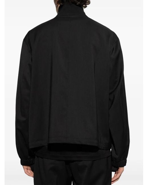 Helmut Lang Black Elasticated-Hem Jacket for men