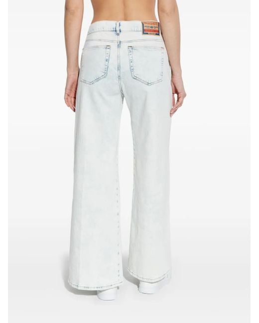 DIESEL 1978 D-akemi フレアジーンズ Blue