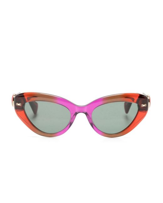 Vivienne Westwood Multicolor Gradient Cat-Eye Sunglasses for men
