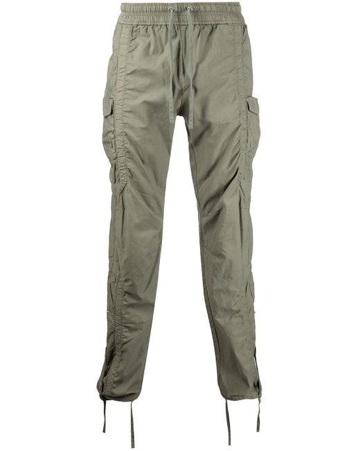 drawstring cargo trousers mens