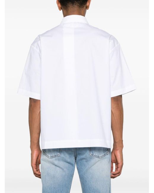 Jacquemus Overhemd Met Studs in het White voor heren