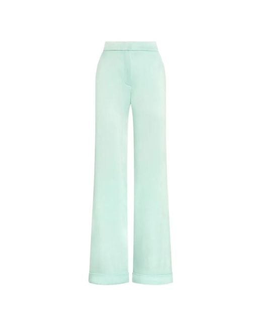 Genny Green Satin Trousers