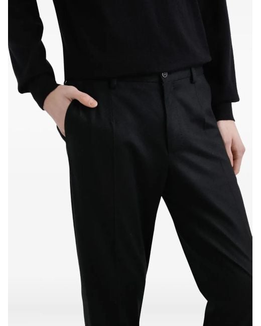 メンズ Dolce & Gabbana ウールパンツ Black