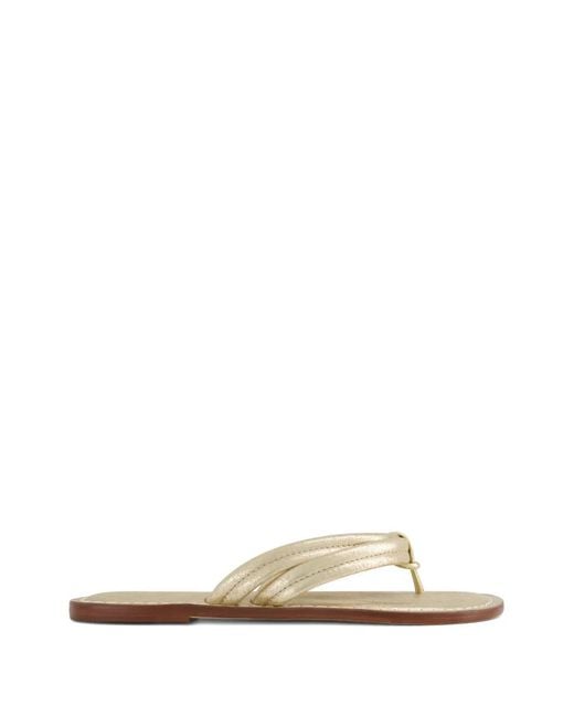 Bernardo White Miami Leather Sandals