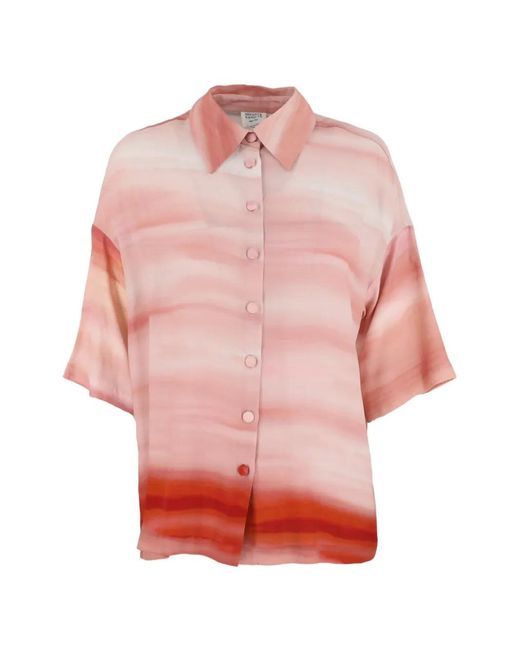 Hemant & Nandita Pink Nandita Asma Shirt