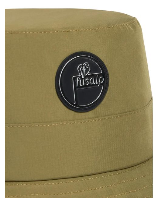 Fusalp Green Ranger Logo-Patch Bucket Hat