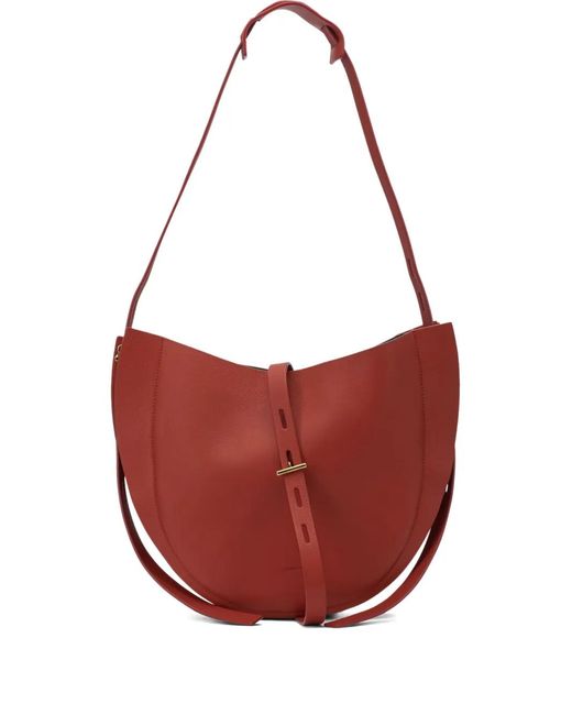 MINOBOSSI Red Lizzie Small Shoulder Bag