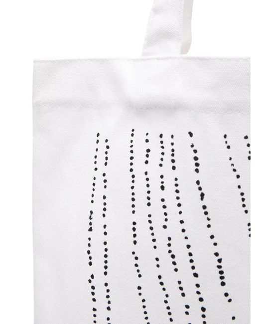 Borsa Tote Dots di 10 Corso Como in White