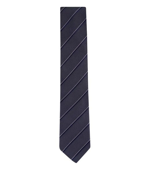 Canali Blue Striped Tie for men