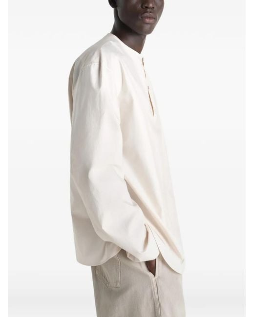 Lemaire White Vareuse Shirt for men