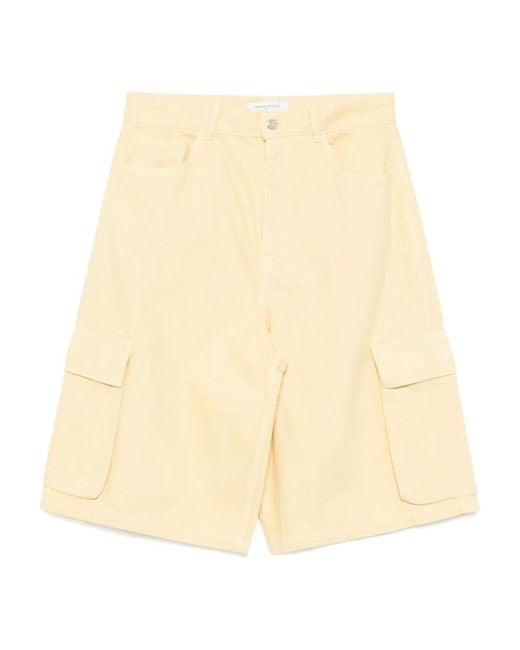 Maison Kitsuné Natural Work Wear Denim Shorts for men