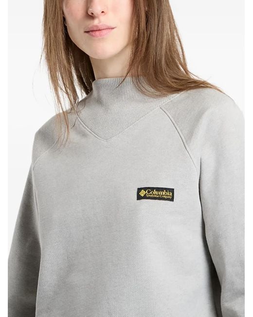 Sudadera Con Parche Del Logo Columbia de color Gray