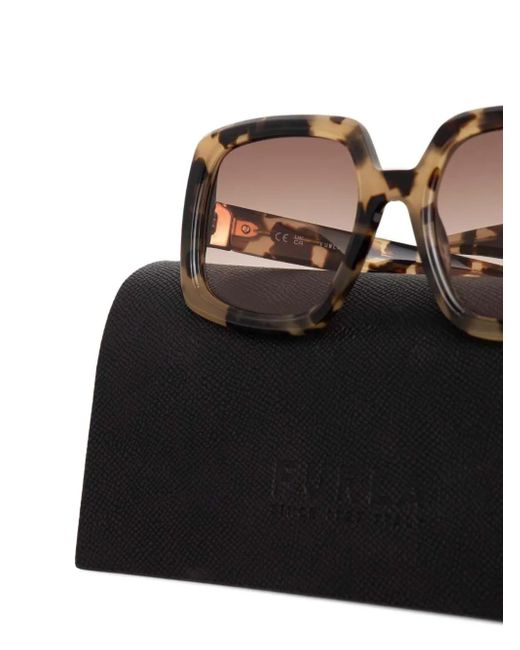 Furla Pink Tortoiseshell Sunglasses