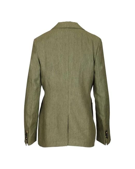 Latorre Green Single-Breasted Blazer
