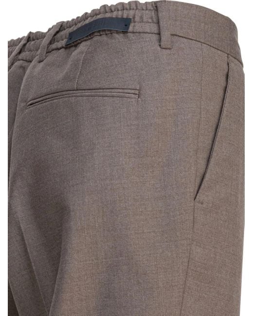 Briglia 1949 Gray Drawstring Trousers