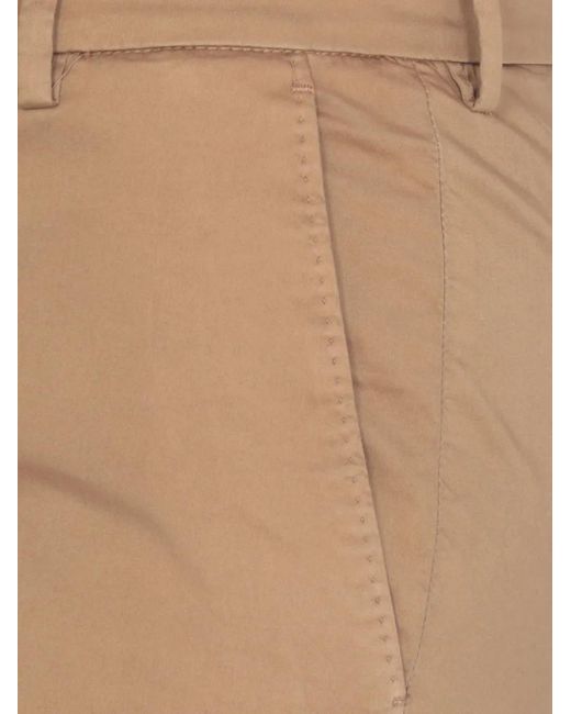 Pantaloni Crop di PT Torino in Natural