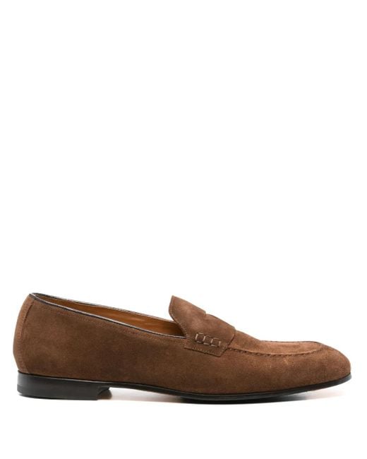 Doucal's Suède Derby Schoenen in het Brown voor heren