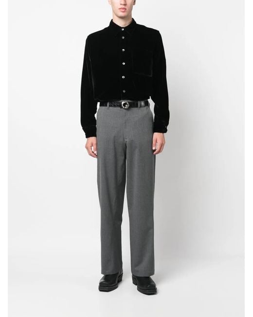 sunflower Gray Tailored Straight-Leg Trousers for men