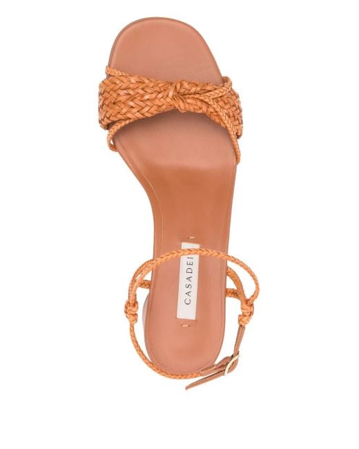 Casadei ブロックヒール サンダル Pink