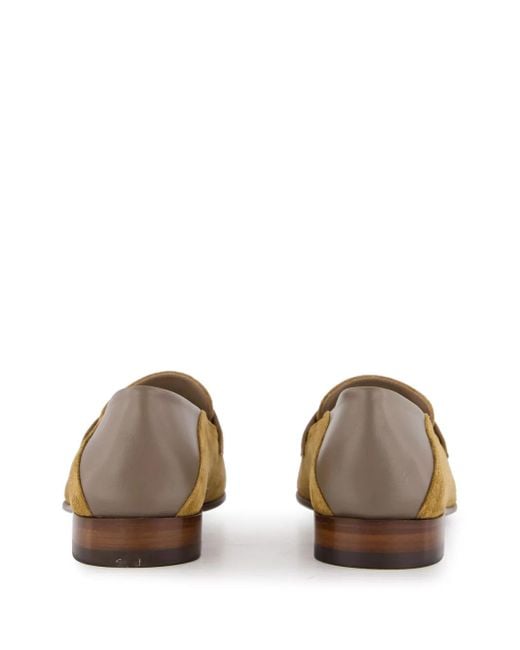 Manolo Blahnik Brown Plymouth Loafers for men