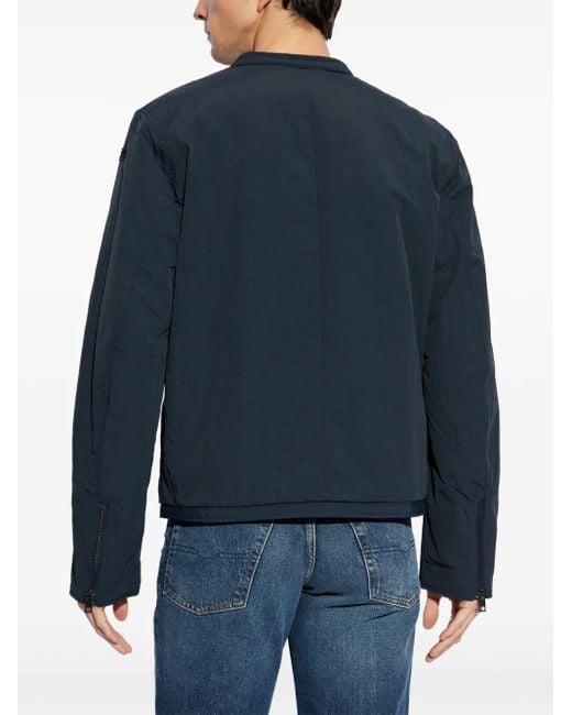 DIESEL Blue J-Carver-Padd Bomber Jacket for men
