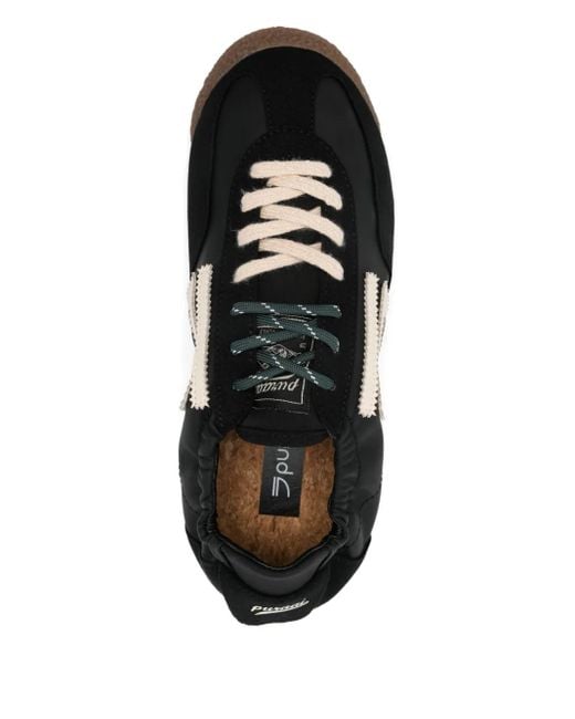 Sneakers Panther Con Righe di PURAAI in Black