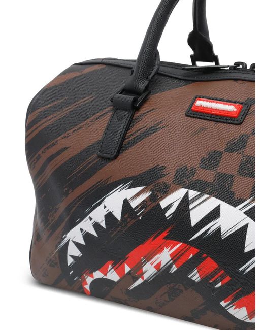 Sprayground Black Sac Fourre-Tout Smeared Grunge for men