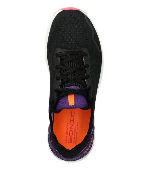 Under Armour Black Hovr Sonic 6 Performance Running Sneakers