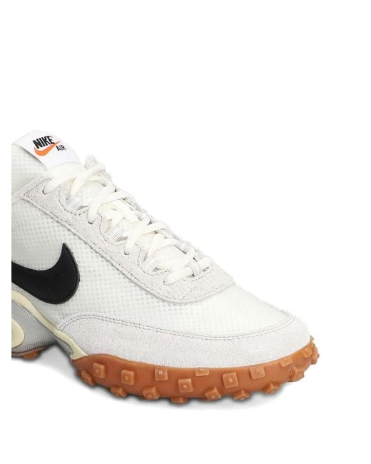 Nike White Air Max Waffle Mesh-Panelled Sneakers for men