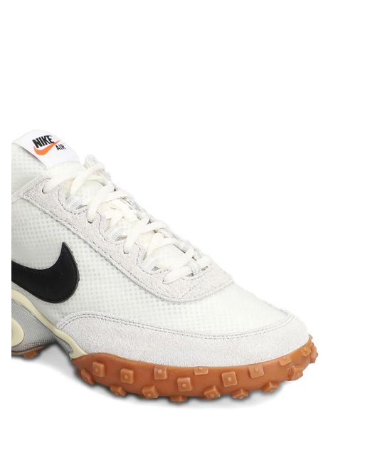 Nike White Air Max Waffle Mesh-panelled Sneakers for men