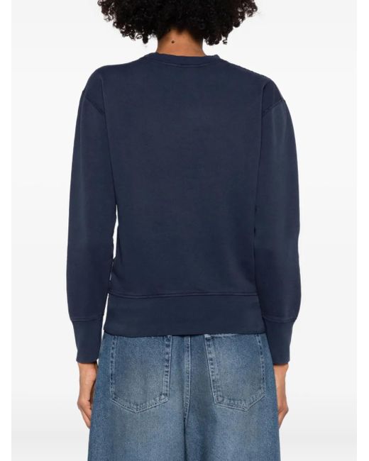 A.P.C. Blue Graphic-Print Sweatshirt