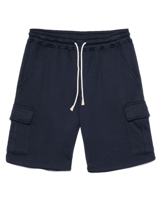 Eleventy Blue Jersey Shorts for men