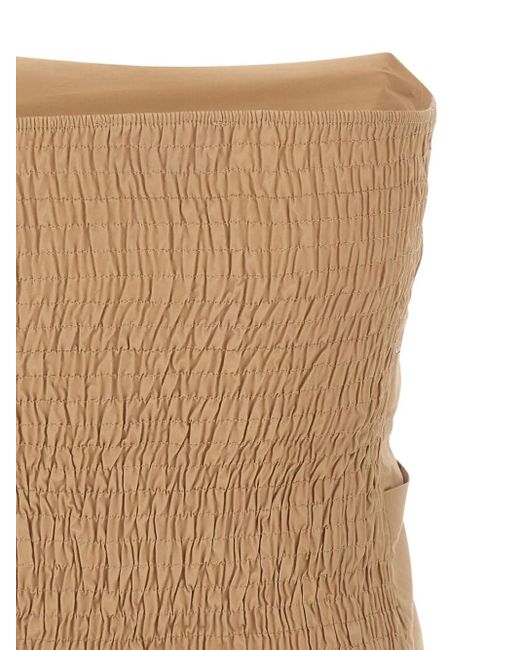 Kaos Natural Elasticated-Back Strapless Vest