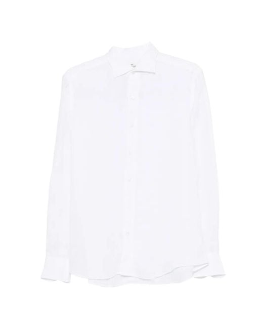 Alessandro Gherardi White Buttoned Shirt for men