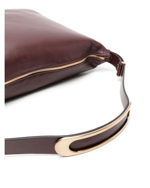 Isabel Marant Brown Large Leyden Leather Shoulder Bag