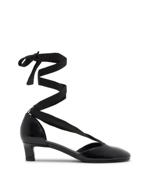 Castaner Black Aline Patent-Leather Pumps