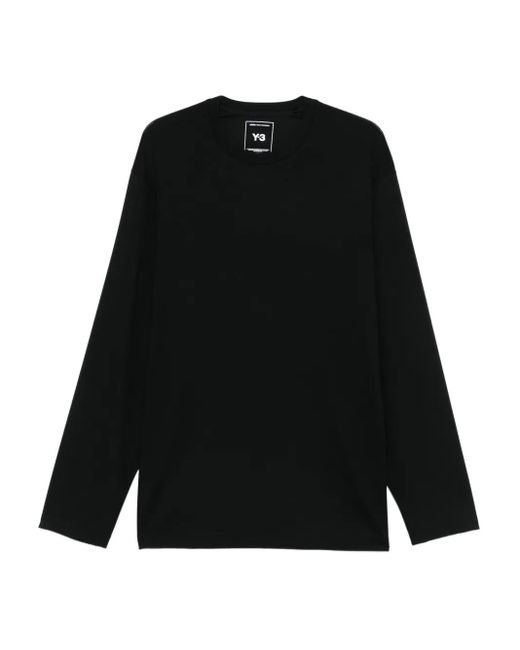 Y-3 Black T-Shirt for men