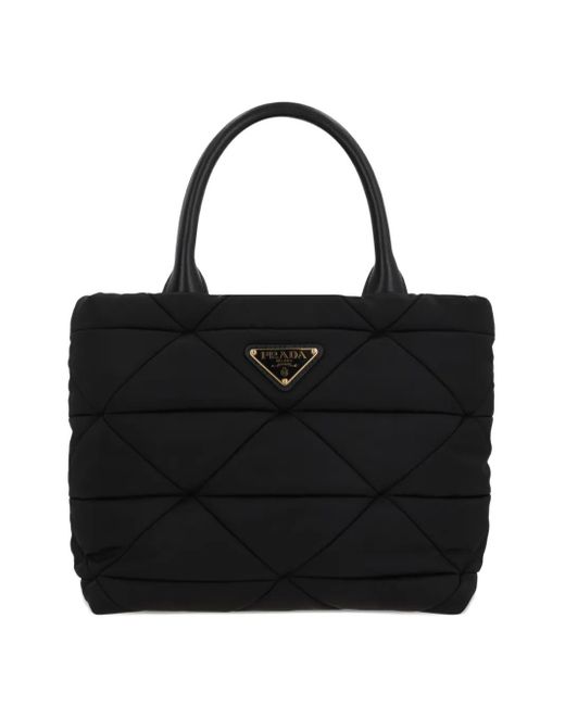 Prada Black Small Re-Nylon Tote Bag