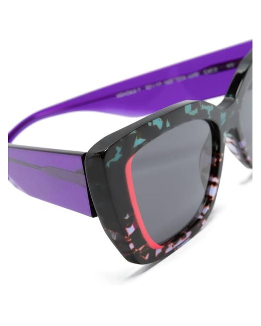 Face A Face Purple Ashoka 1 Cat-Eye Sunglasses