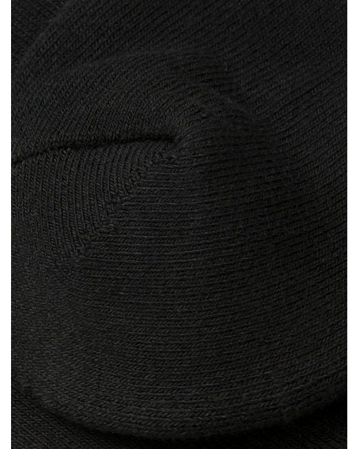 Aape By A Bathing Ape Black Heart Embroidered Socks for men